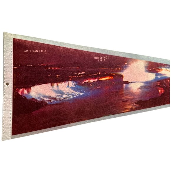 Vintage Niagara Falls Souvenir Pennant - Picture 3 of 5